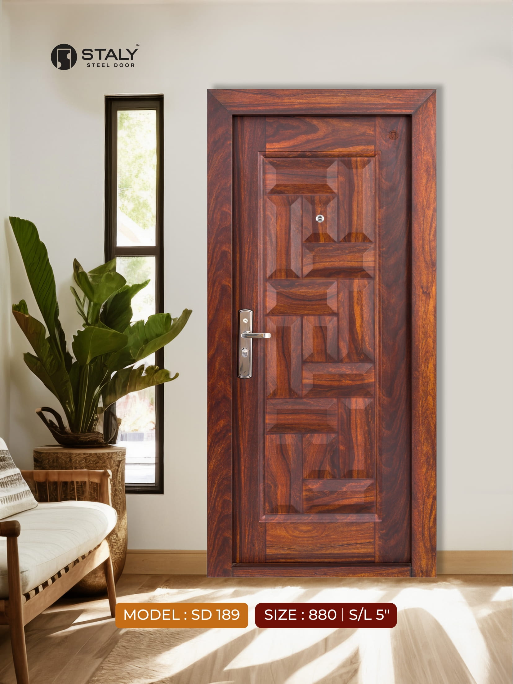 Why Staly Steel Doors Are the Best Steel Doors for Modern Homes in India
