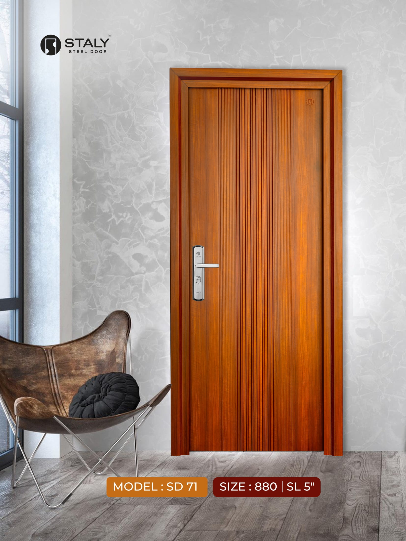 Best Quality Steel Front Door in India