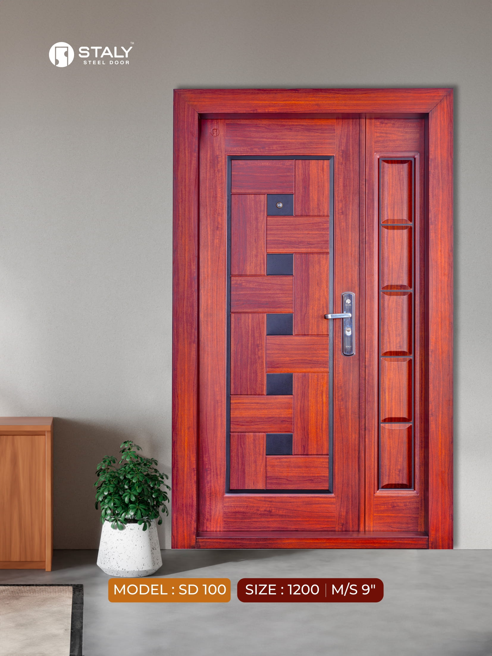 PREMIUM STEEL DOOR SD 100